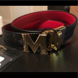 Brand new MCM belt with tags still on